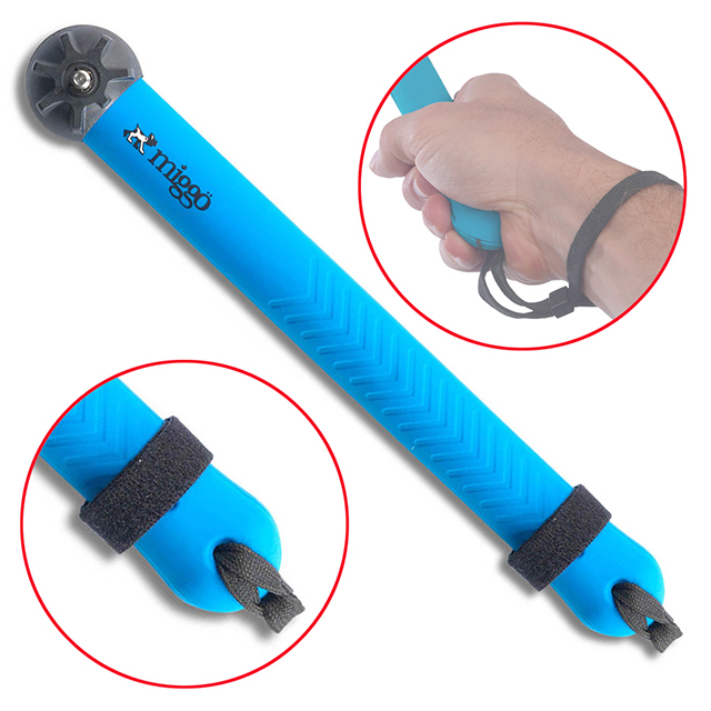 Miggö Splat Flexible hajlítható lábú miniállvány, DSLR és akció kamerákhoz, kék