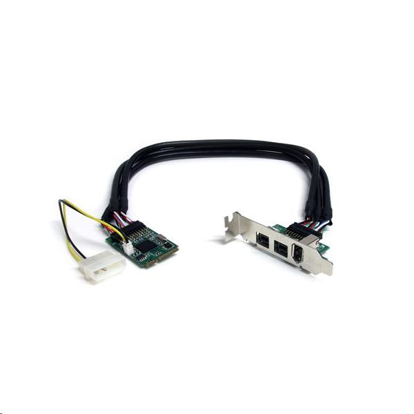 StarTech.com 3xFireWire bővítő kártya mini PCIe (MPEX1394B3) StarTech.com 3xFireWire bővítő kártya mini PCIe (MPEX1394B3)