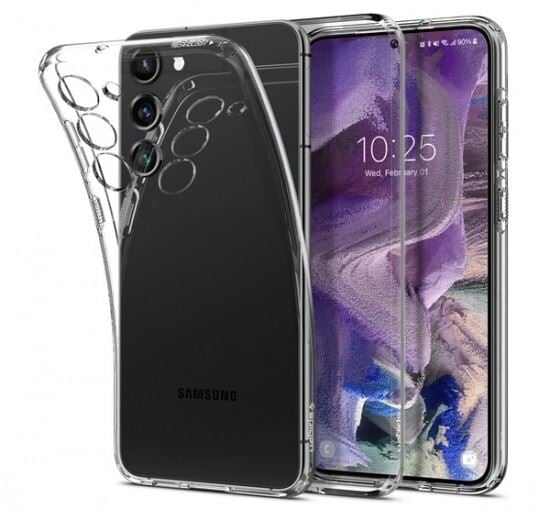 Spigen Liquid Crystal Samsung Galaxy S23 tok Crystal Clear átlátszó (ACS05708)