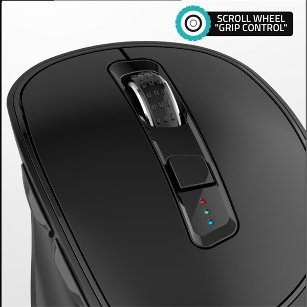 Advance  ERGOFIT  4800 DPI  ergonomikus Egér vezeték nélküli  fekete 