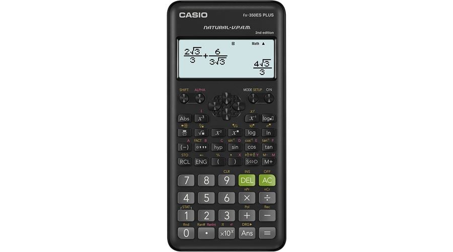 Casio FX-350ES Plus 2 tudományos számológép Casio FX-350ES Plus 2 tudományos számológép
