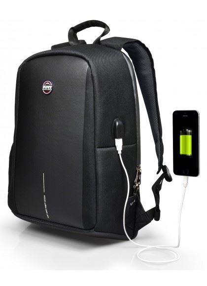 PORT Notebook hátizsák Chicago Eco 13-15.6" fekete (400508) PORT Notebook hátizsák Chicago Eco 13-15.6" fekete (400508)