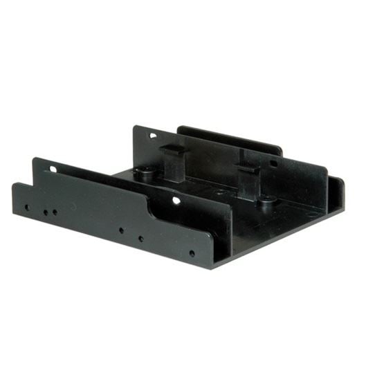 Roline 2.5" - 3.5" beépítő keret fekete (16.01.3007-20)