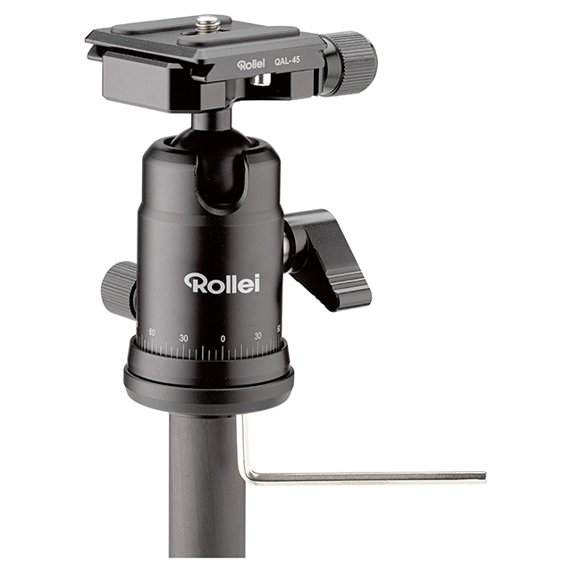Rollei Compact Traveler No.1 Carbon állvány, fekete