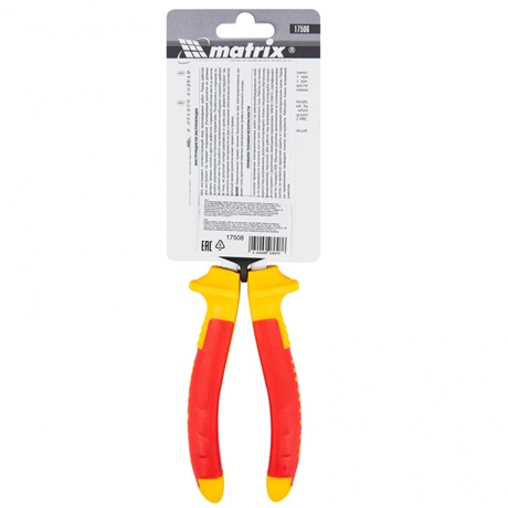 Mtx 175069 SZIGETELT CSÍPŐFOGÓ  160MM