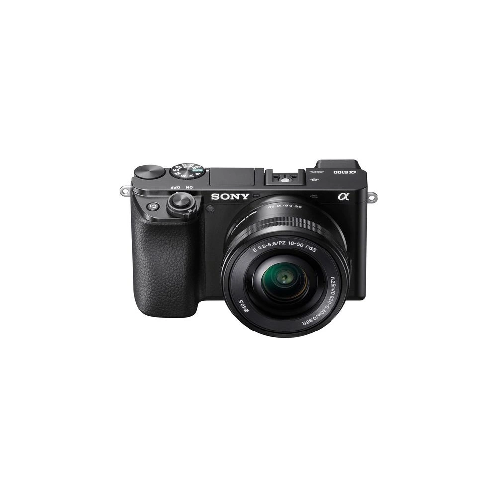 Sony Alpha 6100 digitális fényképezőgép váz Fekete USB-C  + 16-50mm objektív KIT