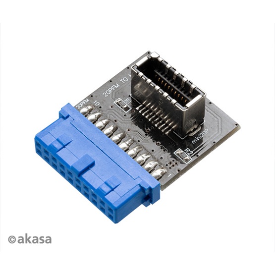  Akasa AK-CBUB51-BK USB3.1 19-pin motherboard header 