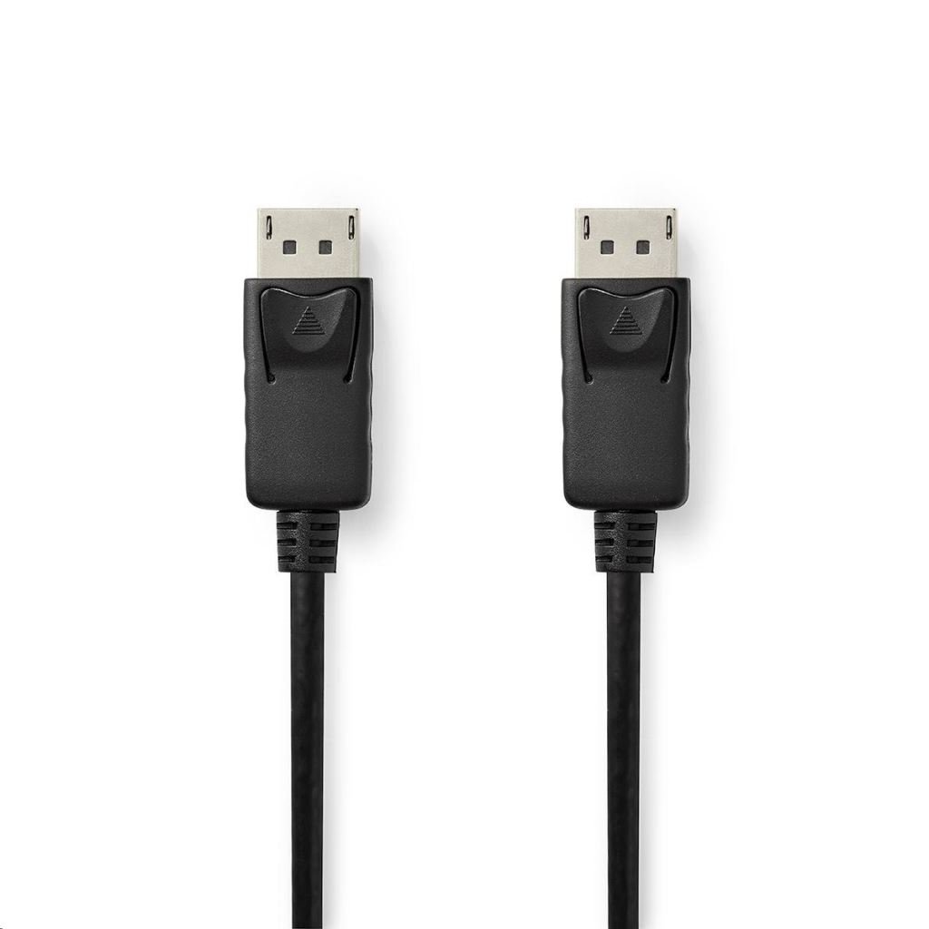 Nedis CCGB37014BK20 DisplayPort 1.4 összekötő kábel 2 m fekete Nedis CCGB37014BK20 DisplayPort 1.4 összekötő kábel 2 m fekete