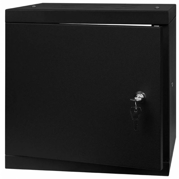 Stalflex 6U fali rack szekrény 10" 300mm fekete (RC10-6U-300MB)