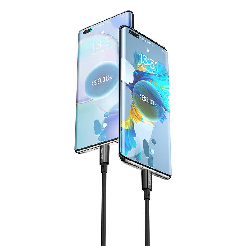 Cable USB do USB-C Baseus Superior100W 1m (black) Cable USB do USB-C Baseus Superior100W 1m (black)