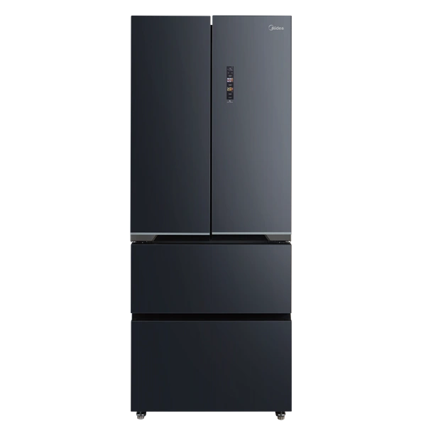 Midea MDRF600BIE70 Hűtő:276L Fagyasztó:159L No frost négyajtós hűtőszekrény Inox