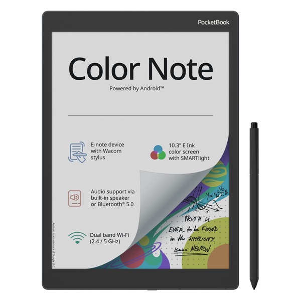 POCKETBOOK e-Reader PB1041-1-WW COLOR Note szürke 10,3" E-Ink Kaleido 32GB WIFI BT POCKETBOOK e-Reader PB1041-1-WW COLOR Note szürke 10,3" E-Ink Kaleido 32GB WIFI BT