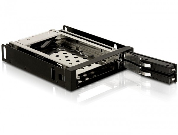 DeLock 3.5" DL47189 beépíthető mobile rack SATA 2 x 2.5"