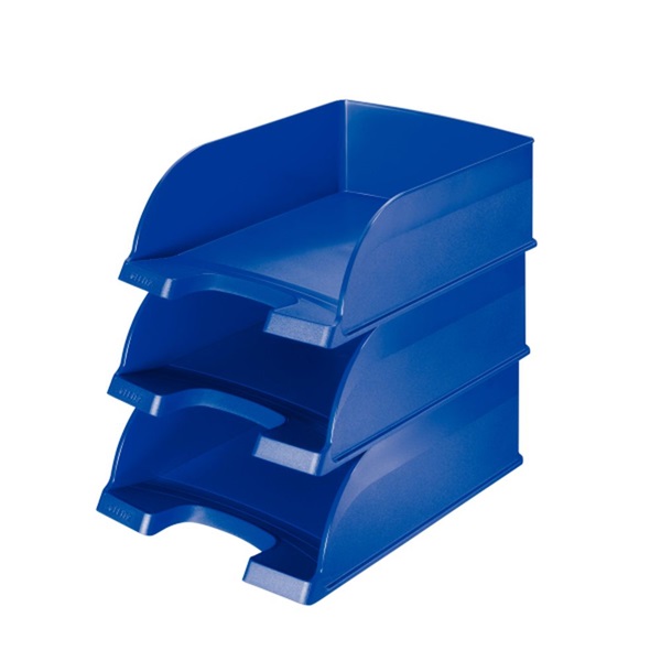 Leitz Jumbo Plus kék irattálca Leitz Jumbo Plus kék irattálca