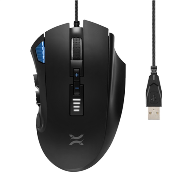 NOXO Nightmare Gaming egér fekete NOXO Nightmare Gaming egér fekete