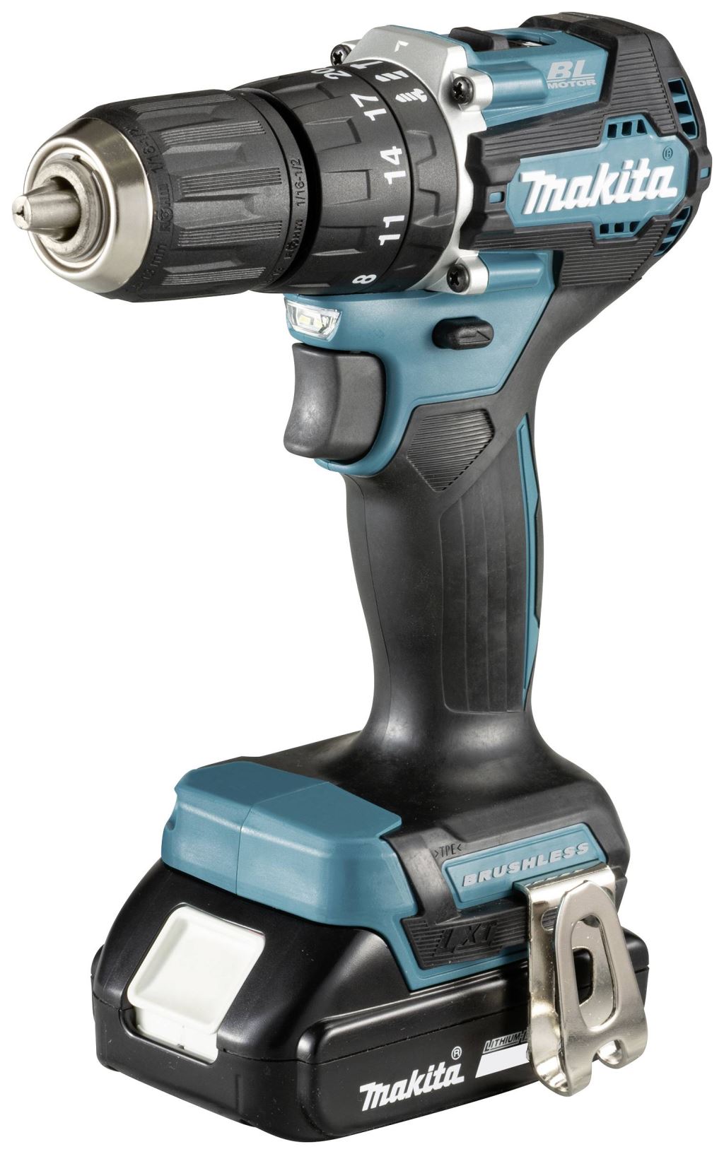 Makita DHP487RAJ Akkus ütvefúró-csavarozó kefe nélkül