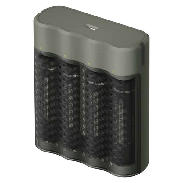 GP Speed M451 akkutöltő + 4xAA ReCyko Pro (B53455)