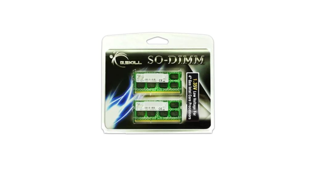 8GB 1600MHz DDR3L Notebook RAM G. Skill Standard CL11 (2x4GB) (F3-1600C11D-8GSL) 8GB 1600MHz DDR3L Notebook RAM G. Skill Standard CL11 (2x4GB) (F3-1600C11D-8GSL)