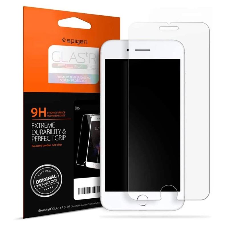 Spigen GLAS.tR Slim Apple iPhone SE (2020)/8/7 kijelzővédő (AGL01374) Spigen GLAS.tR Slim Apple iPhone SE (2020)/8/7 kijelzővédő (AGL01374)