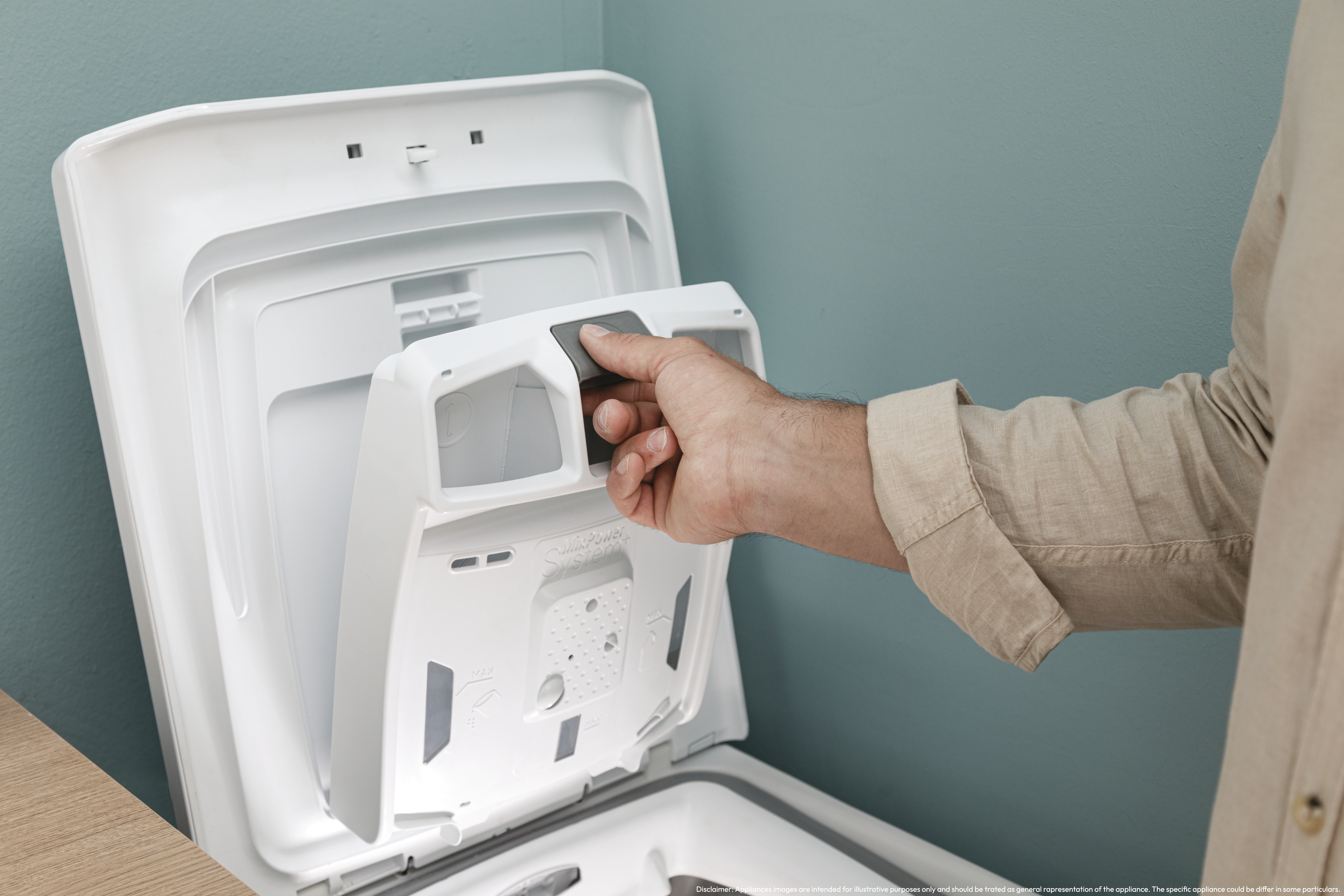 Candy TCA474TM5-S Felültöltős mosógép - 7 kg, 1400 ford./perc, A Energiaosztály, WiFi + BLE