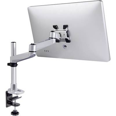 Asztalra szerelhető monitortartó gáznyomásos technikával Grommet- és C csíptetővel SpeaKa Professional SuperSwivel Asztalra szerelhető monitortartó gáznyomásos technikával Grommet- és C csíptetővel SpeaKa Professional SuperSwivel