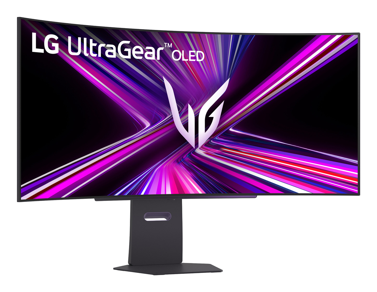 LG 45" 45GX900A-B Monitor - 3440x1440, OLED, 4K, UHD, Ívelt, Gaming,  240Hz, 0,03 ms, Fekete