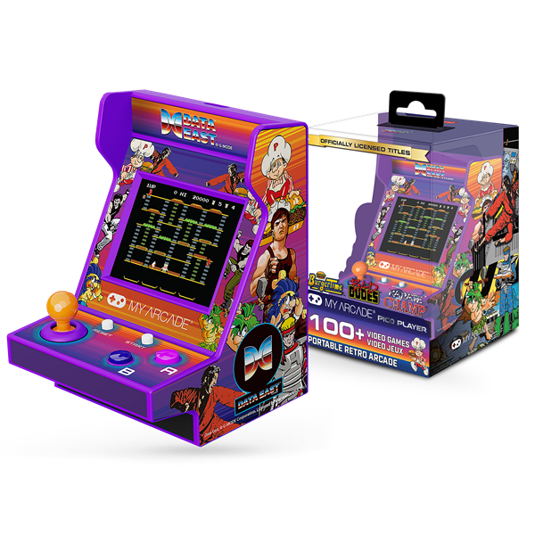 MY ARCADE Data East Pico Player Hordozható