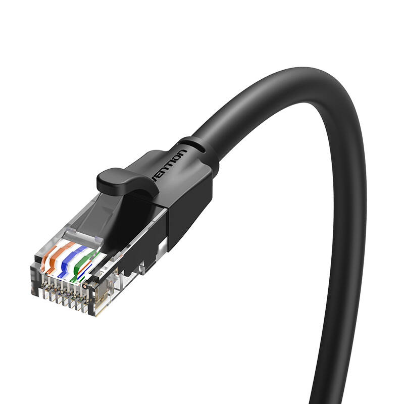 UTP Category 6 Network Cable Vention IBEBK 8m Black