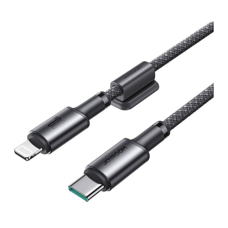 Joyroom 30W USB-C Lightning kábel, 1.2m szürke