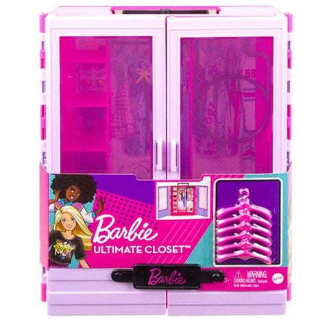Mattel Barbie Fashionista öltözőszekrény új kiadás (HJL65)