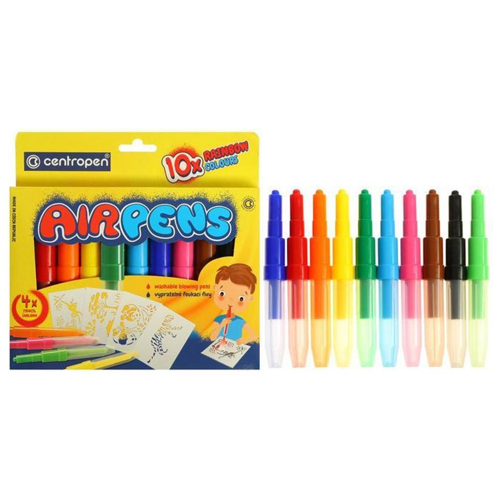 Centropen Filctoll fújós készlet  AIRPENS 1500 Rainbow Colours 10 klf. szín (615001006)