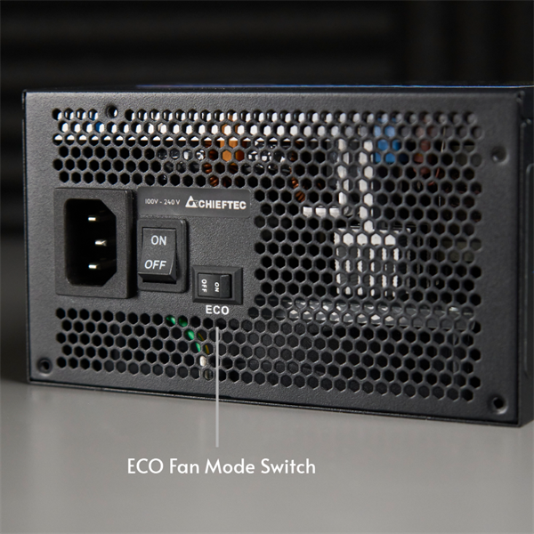 CHIEFTEC Moduláris ATMOS Series 850W ATX3.0 PCIe Gen5 12cm ATX BOX Tápegység 