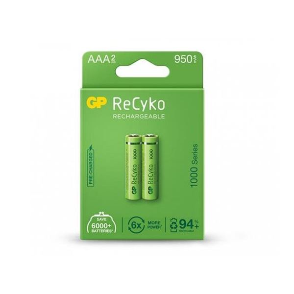 GP ReCkyo micro ceruza elem 950mA NiMH (2db/csomag) (GP100AAAHC-RCK-PGB2)