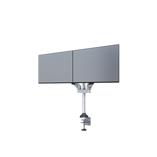 MULTIBRACKETS  Lift Dual dönthető forgatható 15-32" asztali rögzítő Gas Ezüst