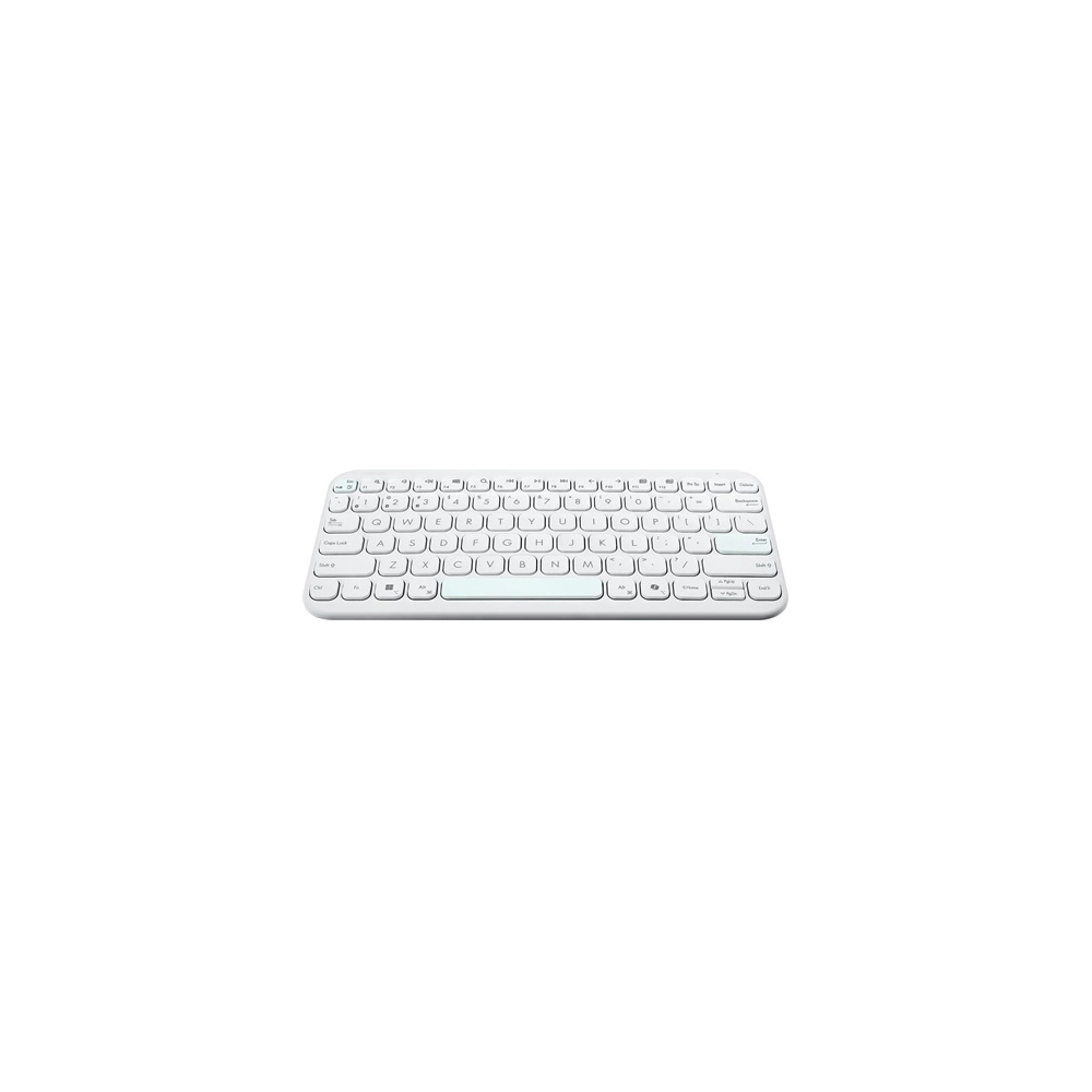 Asus Marshmallow KW100 Copilot Iridescent White rádiós  illentyűzet HU