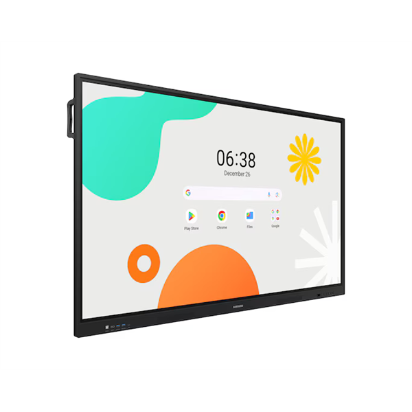 SAMSUNG 75" WAF Android Interaktív kijelző 12/7, 3840x2160, Android 14, 2xHDMI/4xUSB/RS232