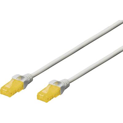 RJ45 Hálózat Csatlakozókábel CAT 6A U/UTP 5.00 m Szürke Halogénmentes, sodort érpár Digitus RJ45 Hálózat Csatlakozókábel CAT 6A U/UTP 5.00 m Szürke Halogénmentes, sodort érpár Digitus