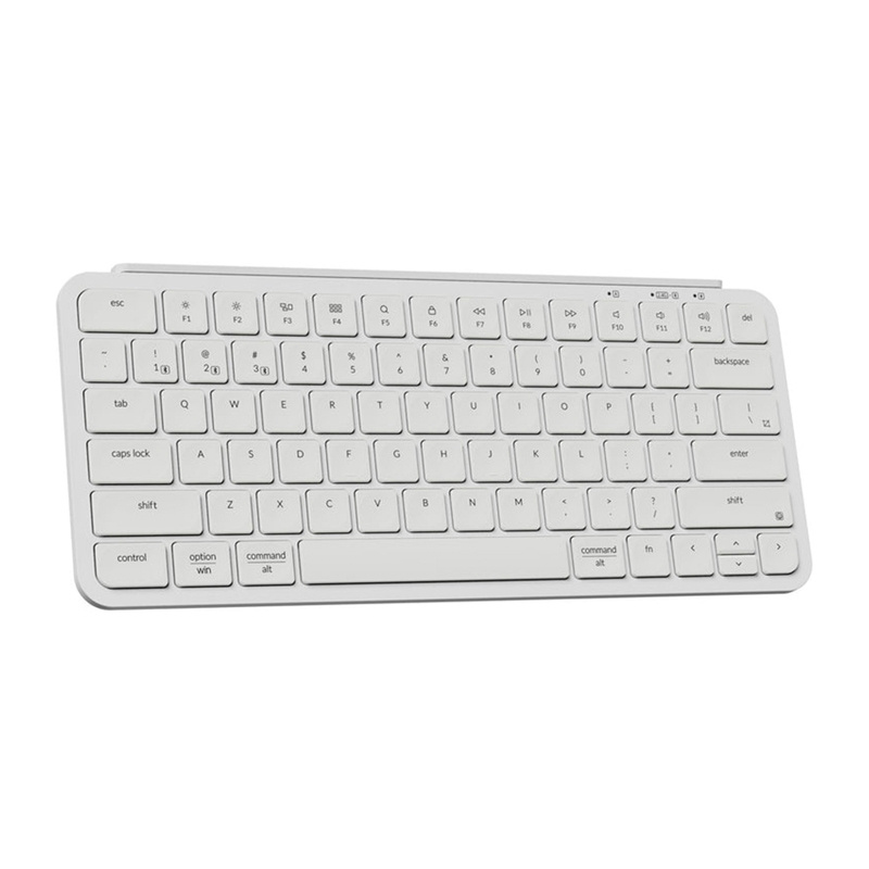 Ultra Slim Keychron B1 Pro 2.4G vezeték nélküli billentyűzet (fehér) [B1P-K8].