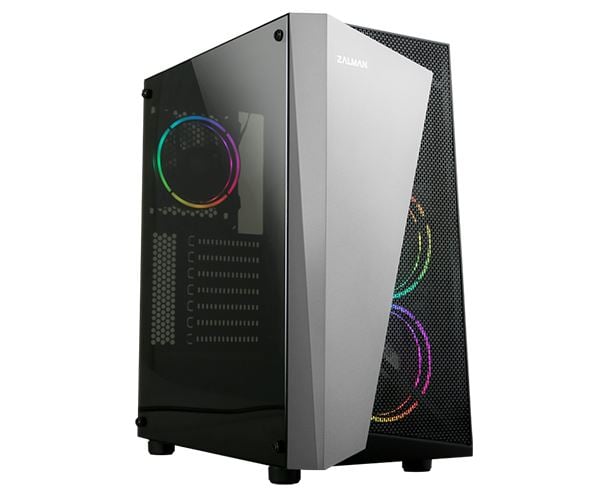 Zalman S4 PLUS táp nélküli ablakos ház fekete Zalman S4 PLUS táp nélküli ablakos ház fekete
