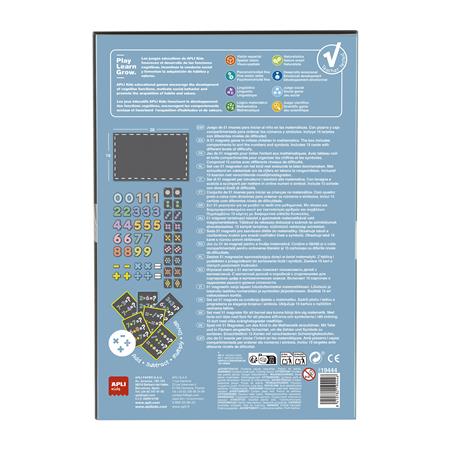 APLI Kids  Magnets  számok Mágneses készségfejlesztő készlet  51 db