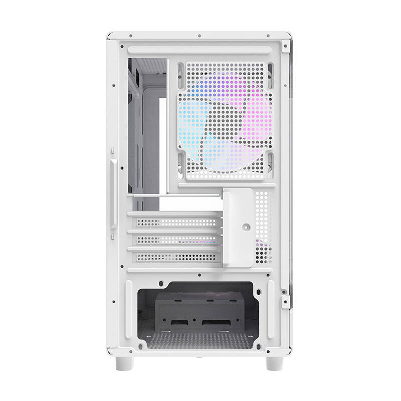 Darkflash DB330M számítógépház + 3 ARGB ventilátor Fehér 