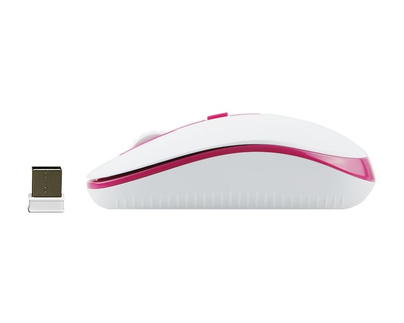 Meetion R547 vezeték nélküli egér fehér-piros (MT-R547WH+RED)