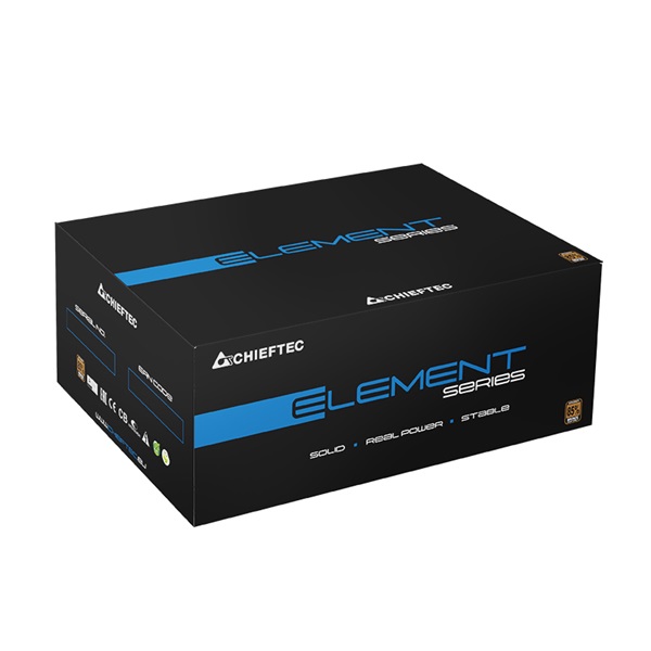CHIEFTEC ELEMENT 700W 12cm ATX BOX 85+ Bronz Tápegység CHIEFTEC ELEMENT 700W 12cm ATX BOX 85+ Bronz Tápegység