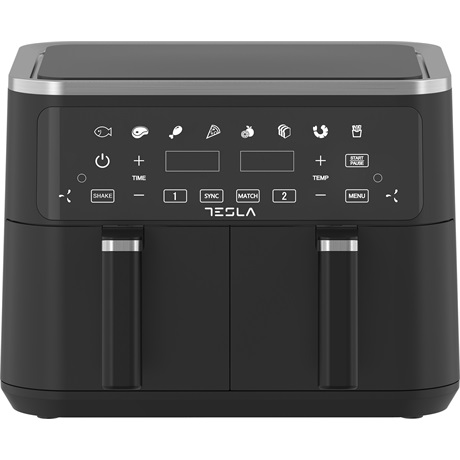 Tesla AF900BSD DUPLA 9 L Forrólevegős sütő