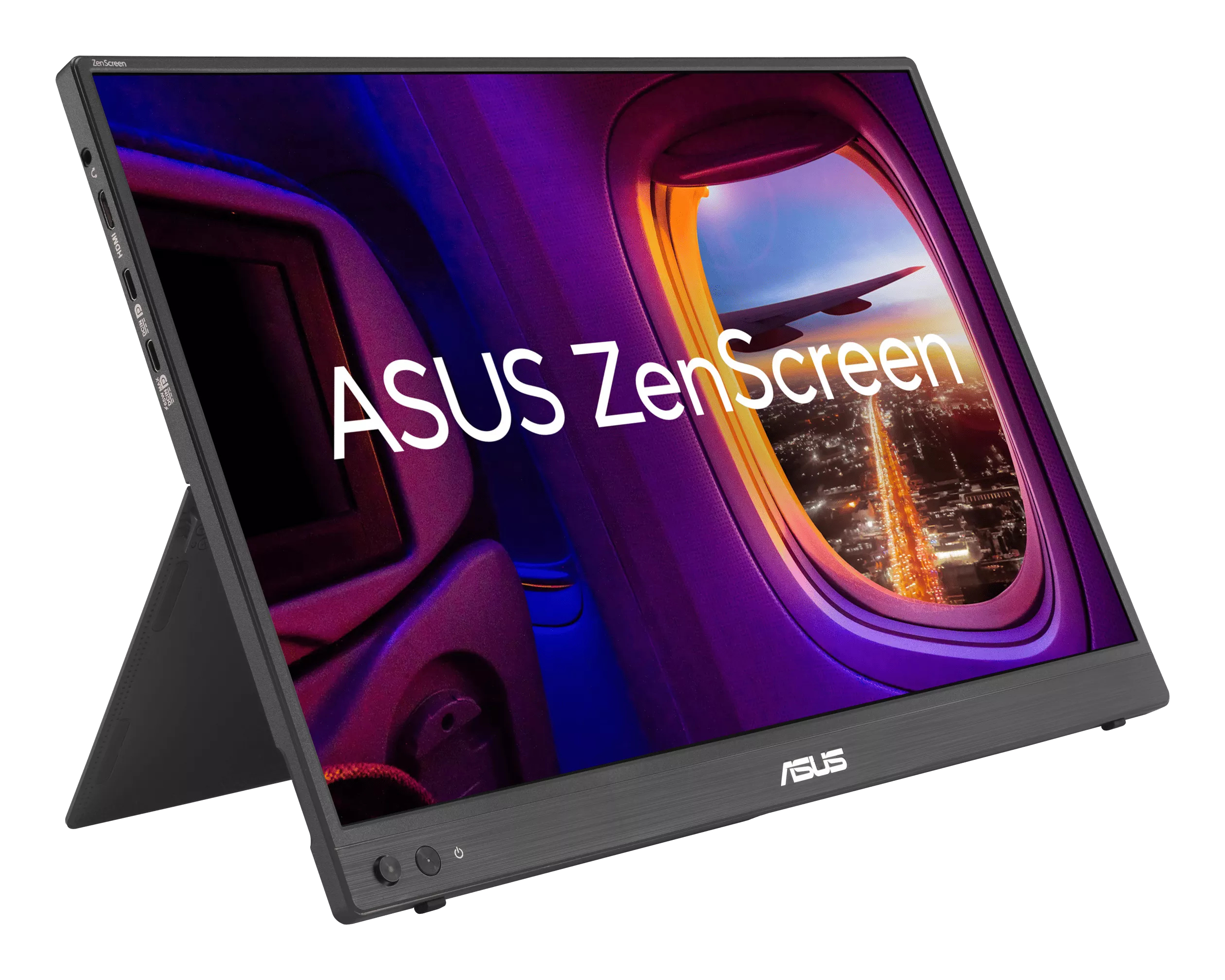Asus 16" MB16NCG ZenScreen Hordozható monitor - 2560x1600, IPS, 155Hz, Fekete