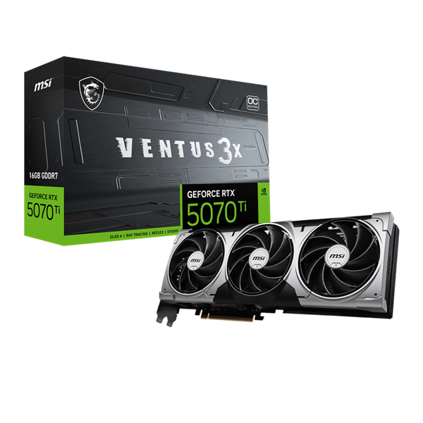 Msi RTX5070 TI 16G VENTUS 3X OC Videókártya