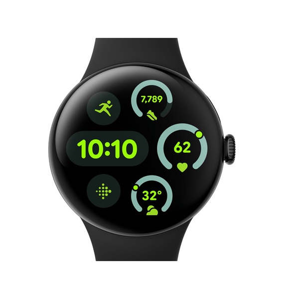 Google Pixel Watch 41mm okosóra Fekete