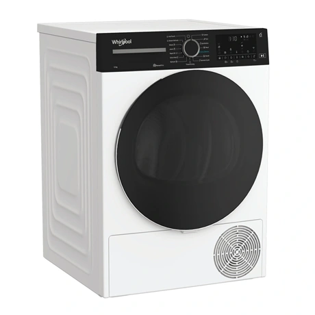 Whirlpool WP E12X WBS EE Hőszivattyús szárítógép Fehér/Fekete - 12 kg, E energiaosztály