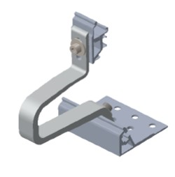 Aerocompact XT25CL modul tetőkampó hullámos tetőcseréphez 25 x 10, klikkes (kat Aerocompact XT25CL modul tetőkampó hullámos tetőcseréphez 25 x 10, klikkes (kat