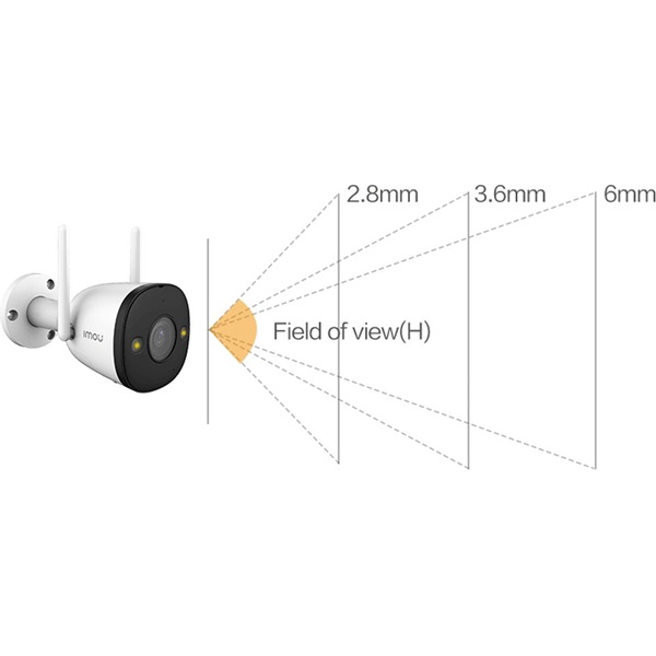 IMOU Bullet 2E Wi-Fi IP kamera (IPC-F22FEP) IMOU Bullet 2E Wi-Fi IP kamera (IPC-F22FEP)